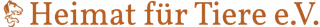 Logo von Heimat für Tiere e.V.