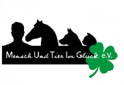 Logo von Mensch und Tier im Glück eV
