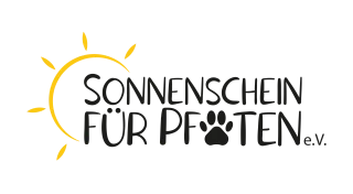 Logo von Sonnenschein für Pfoten e.V.