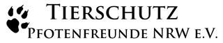 Logo von Tierschutz Pfotenfreunde NRW e.V. Tiertafel Wuppertal