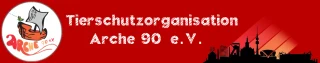 Logo von Tierschutzorganisation Arche90 e.V.