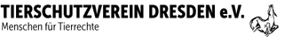 Logo von Tierschutzverein Dresden e.V. Menschen für Tierrechte