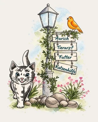 Logo von Tierschutzverein Katzen-Hilfe gemn.e.V.