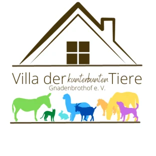 Logo von Villa der kunterbunten Tiere - Gnadenbrothof eV